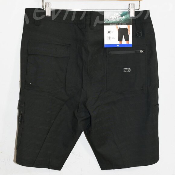 Black Nwt - Men’s Hybrid Short O’Neill - Picture 2 of 7